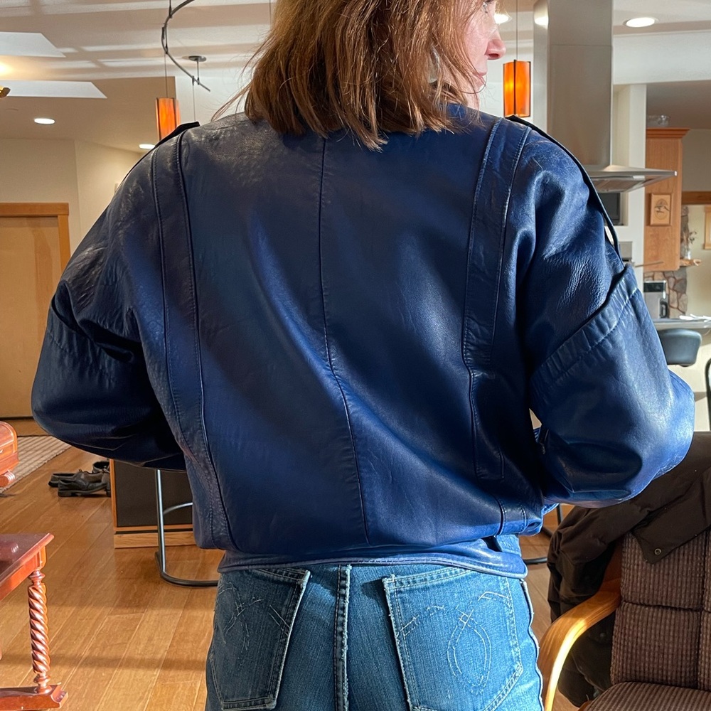 1980s Vintage Leather Jacket